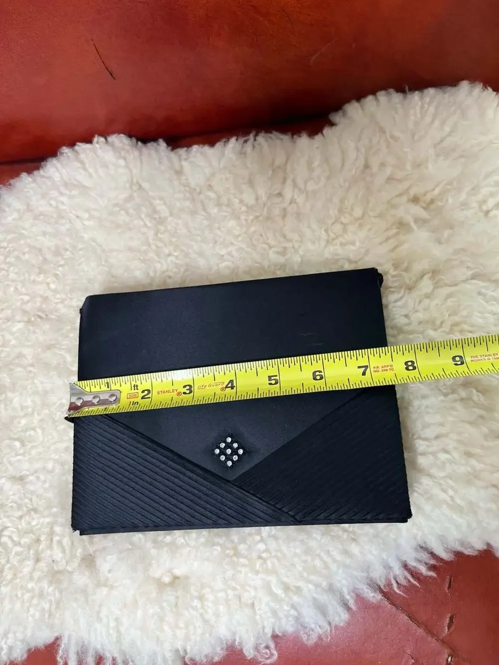 Unbranded black satin